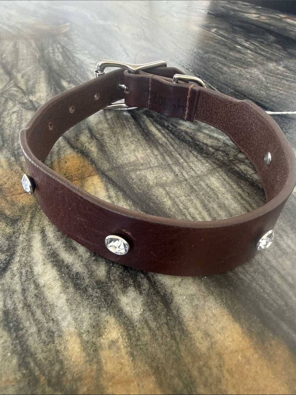 Jes MaHarry one of a kind sample dog collar. DOG NOT INCLUDED!!! New with tags.